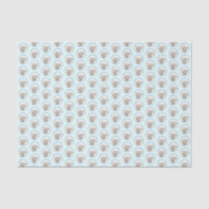 Coton de Tulear Painting - Cute Original Dog Art Tissue Paper