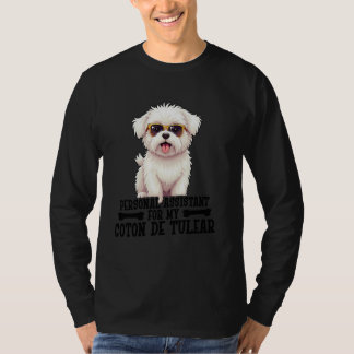 Coton De Tulear Pet Assistant Dog Lover Coton De T T-Shirt
