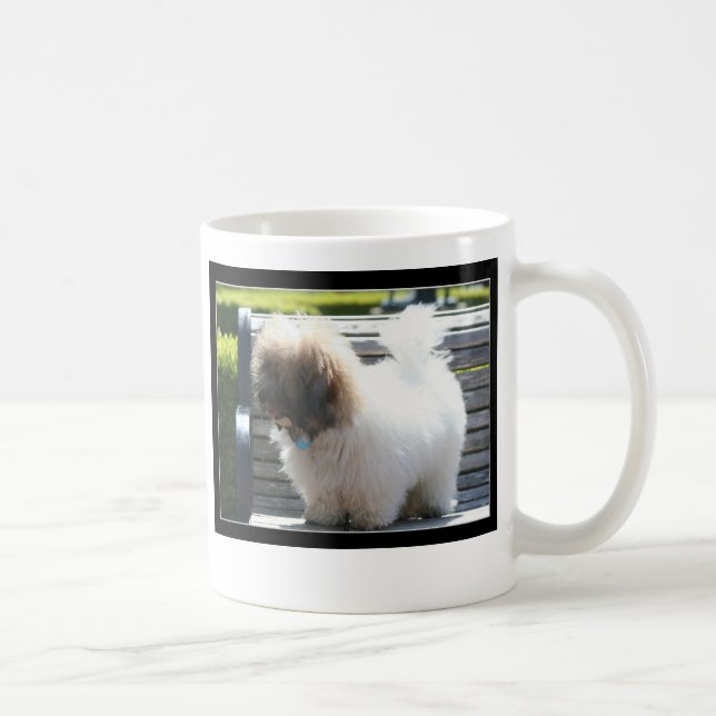 Coton de Tulear Puppy mug (Right)