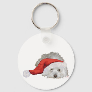 Coton de Tulear - Waiting Keychain