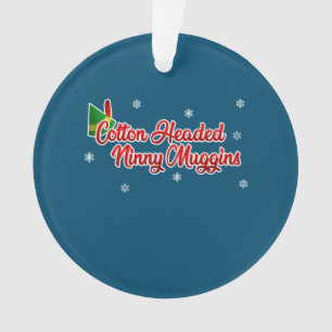 Coton Tête Ninny Muggins Drôle Elf Noël