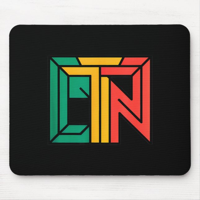 Cotonou  mouse pad (Front)