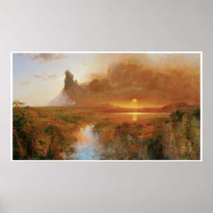 Cotopaxi, 1862 Frederick Edwin Church Poster