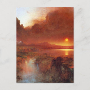 Cotopaxi, Ecuador  1  by Frederick Edwin Church Postcard