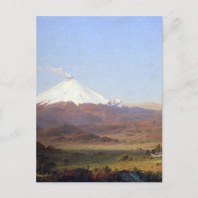 Cotopaxi, Ecuador by Frederick Edwin Church Postcard (Front)