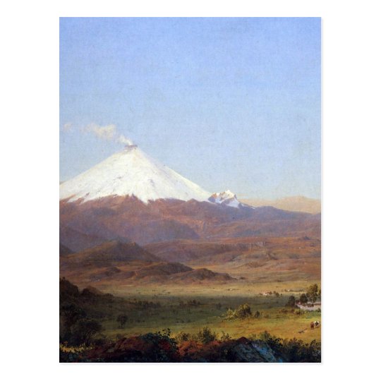 Cotopaxi, Ecuador by Frederick Edwin Church Postcard