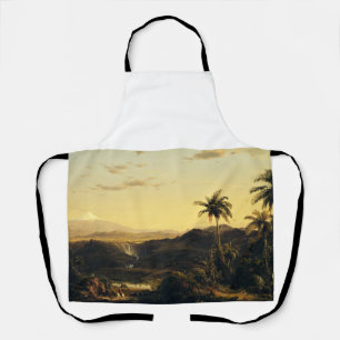 Cotopaxi from Andes Mountains by Frederic Edwin Ch Apron