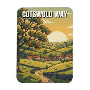 Cotswold Way England Travel Magnet