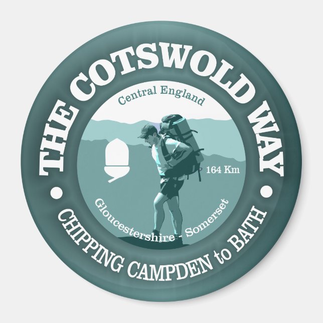 Cotswold Way (T) Magnet (Front)