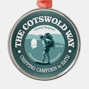 Cotswold Way (T) Metal Ornament