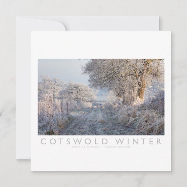 Cotswold Winter Holiday Card (Front)