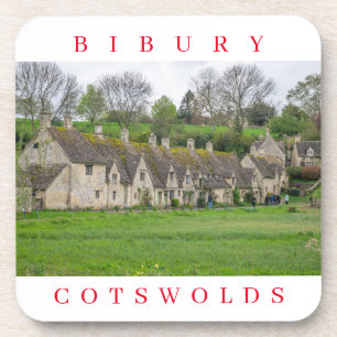 Cotswolds Bibury Arlington Row view coasters