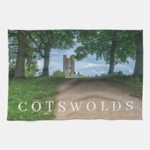 Cotswolds Broadway Tower tea towel