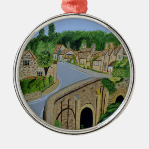 Cotswolds England Metal Ornament