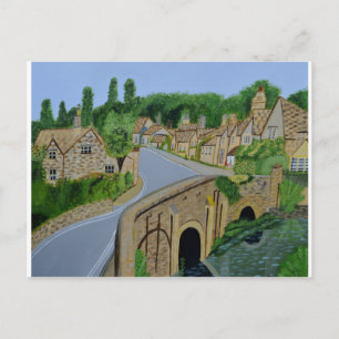 Cotswolds England Postcard