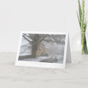 Cotswolds in Winter Card