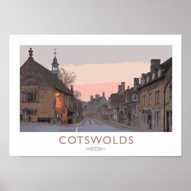 Cotswolds Railway Poster (Front)