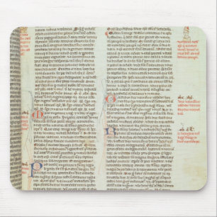 Cott Nero D II f.114 Adrian IV Mouse Pad