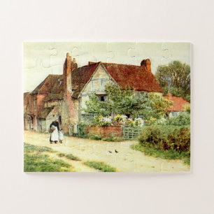 COTTAGE AND GARDENS JIGSAW PUZZLE