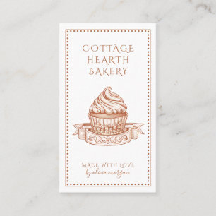 Cottage Bakery Baker Pastry Chef Business Card