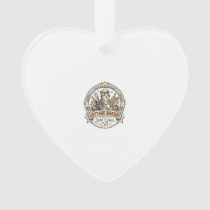 Cottage Bakery Jam Label Cat Cottage Bakery Jam La Ornament