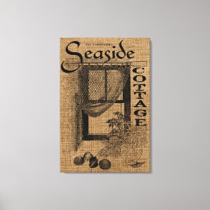 Cottage Bord de Mer en Toile de Jute