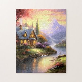 Cottage by the River Puzzle