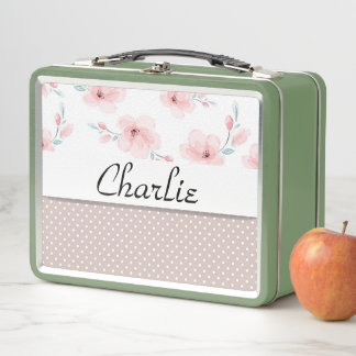 Cottage Charm Collection - Metal Lunchbox 
