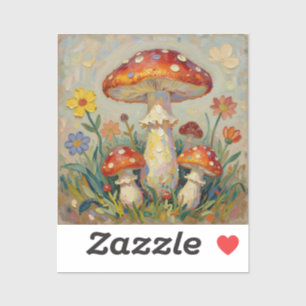  Cottage Core Mushrooms and Flowers