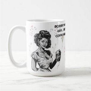 Cottage Core Wild Flower Mommin' Ain't Easy Coffee Mug