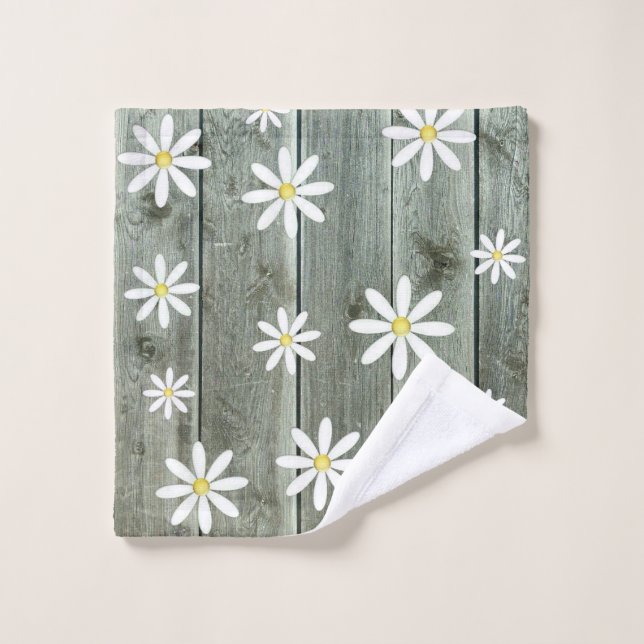 Cottage Daisy Wash Cloth (Wash Cloth)