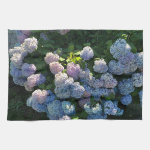 Cottage Décor Hydrangea Coton Serviette de cuisine