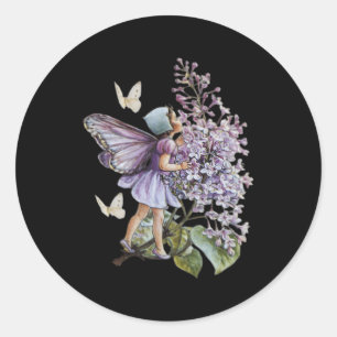Cottage Fairy Cottagecore Fairies Goblincore Aesth Classic Round Sticker