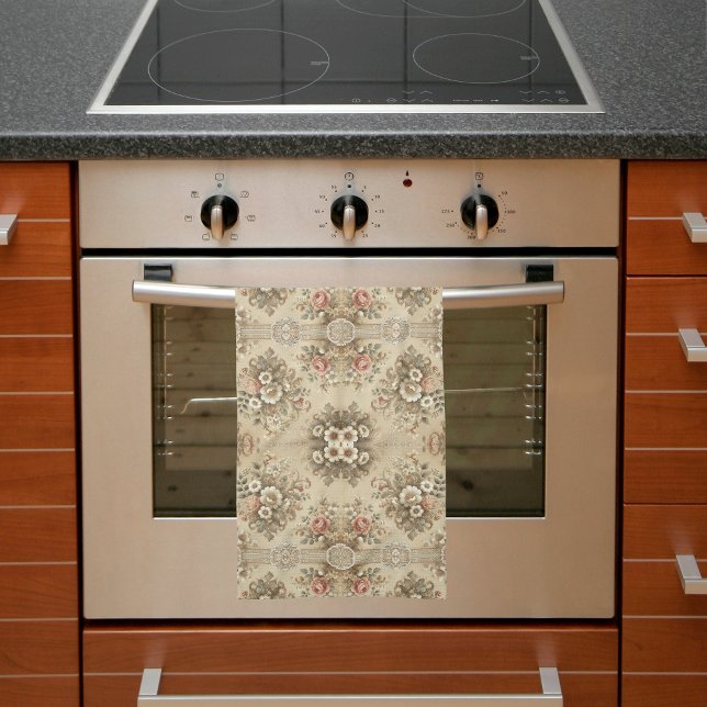 Cottage Floral Traditions Kitchen Towel (Creator Uploaded)