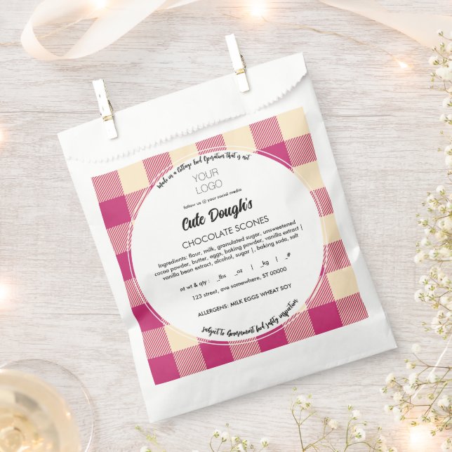 Cottage Food Label Template Bags (Clipped)