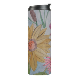 Cottage Garden Flowers Thermal Tumbler