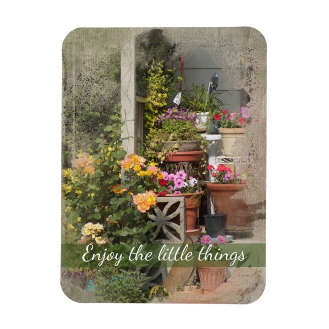 Cottage Garden Magnet (Vertical)