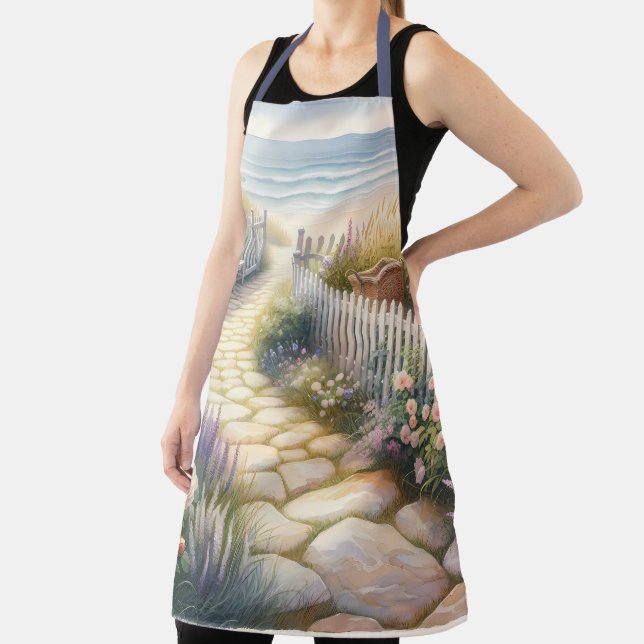 Cottage Garden Path to the Sea Apron (Insitu)