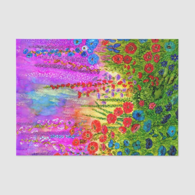 Cottage Garden Tissue Paper (Front)