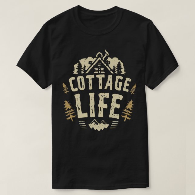 Cottage Life 1 T-Shirt (Design Front)