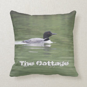 Cottage Loon Reversible Pillow