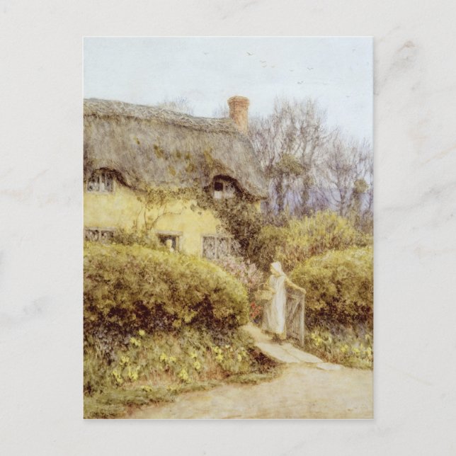 Cottage near Freshwater Postcard (Front)