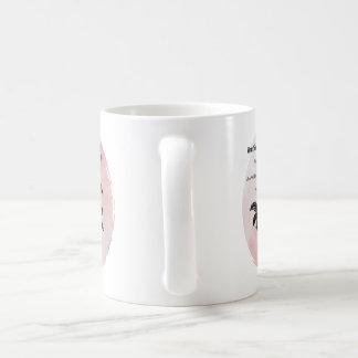 Cottage Rose of Love on Pink Coffee Mug
