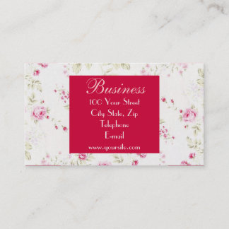 Cottage Roses Business Card 1