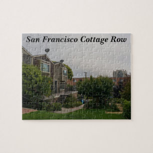 Cottage Row Victorian Houses Jigsaw Puzzle