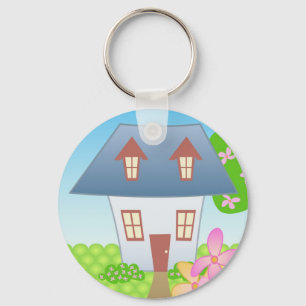 Cottage – Spring Keychain