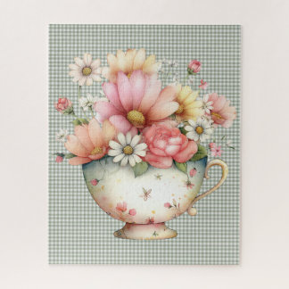 Cottage Summer Floral Puzzle