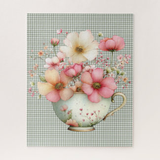 Cottage Summer Floral Puzzle