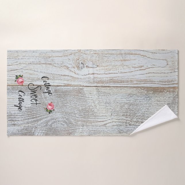 Cottage Sweet Cottage (Serviette de bain)