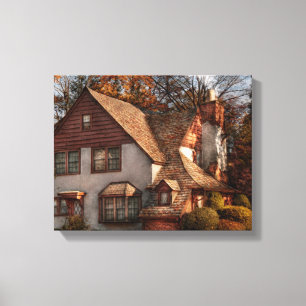 Cottage - Westfield, NJ - Family Cottage Canvas Print